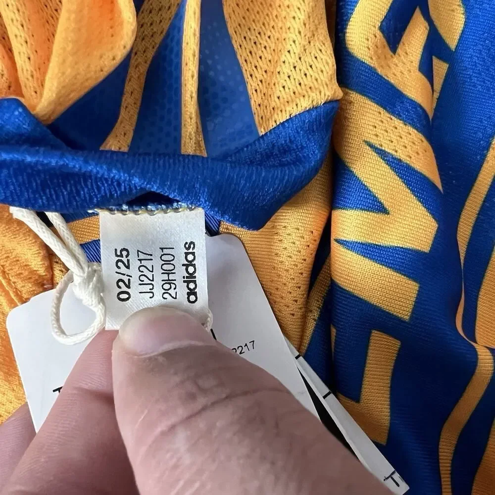 adidas Tigres UANL 25/26 Home Authentic Soccer Jersey JJ2217 Men Sz Medium NWT